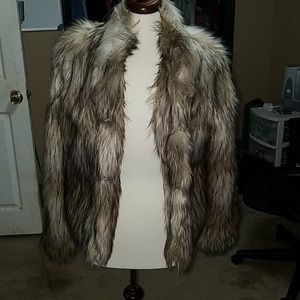 Faux Fur Coat
